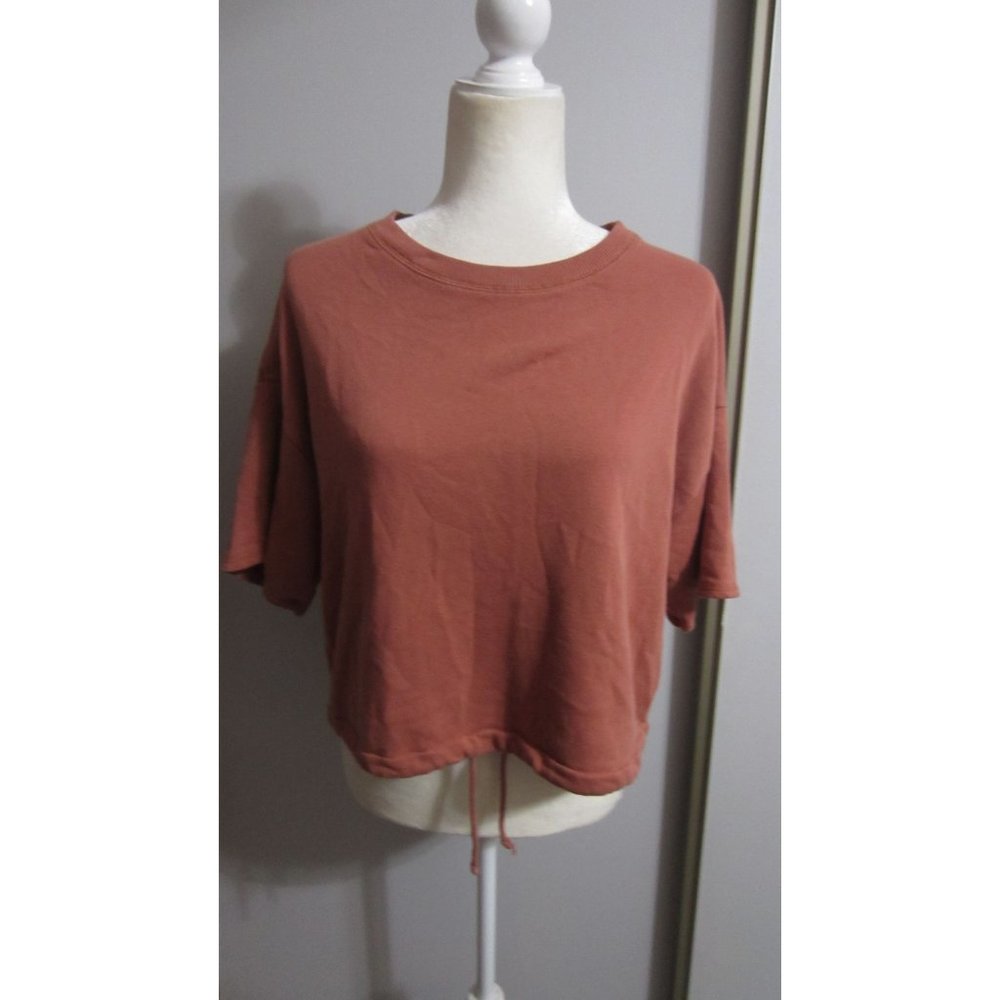 American Eagle Small Cropped Oversize Casual Beac… - image 1